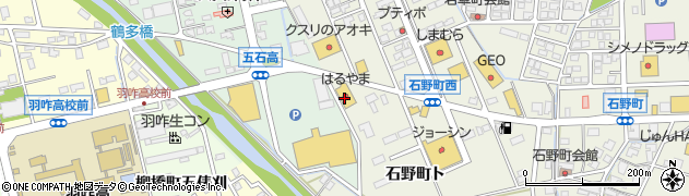 株式会社はるやまチェーン羽咋店周辺の地図