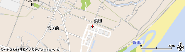福島県いわき市錦町（浜田）周辺の地図
