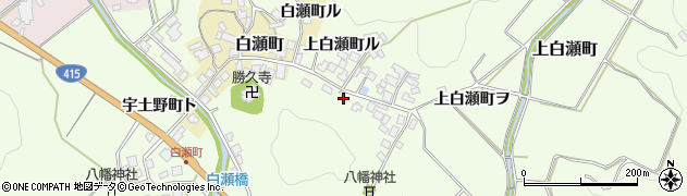 石川県羽咋市上白瀬町（コ）周辺の地図