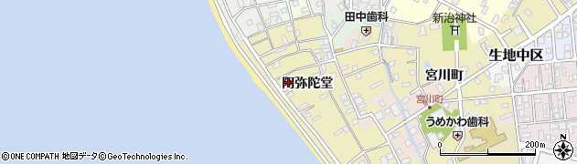 富山県黒部市生地1093周辺の地図