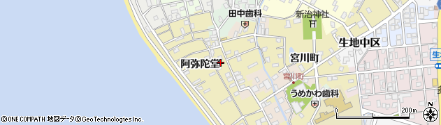 富山県黒部市生地873周辺の地図