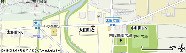 石川県羽咋市太田町（と）周辺の地図
