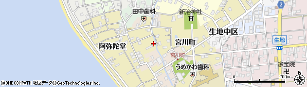 富山県黒部市生地4419周辺の地図