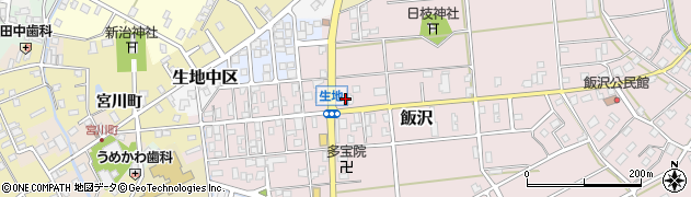 長坂畳店周辺の地図