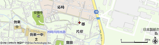 福島県いわき市勿来町窪田（郡）周辺の地図