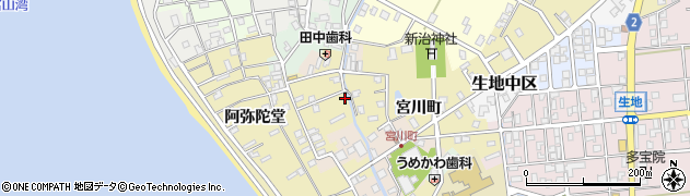 富山県黒部市生地4420周辺の地図