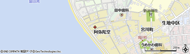 富山県黒部市生地968周辺の地図