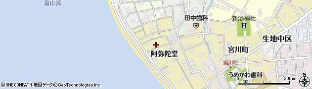 富山県黒部市生地970周辺の地図