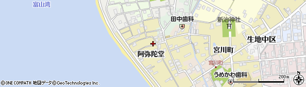 富山県黒部市生地阿弥陀堂960周辺の地図