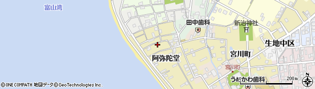 富山県黒部市生地987周辺の地図