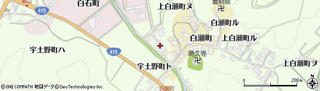 石川県羽咋市上白瀬町ヌ周辺の地図