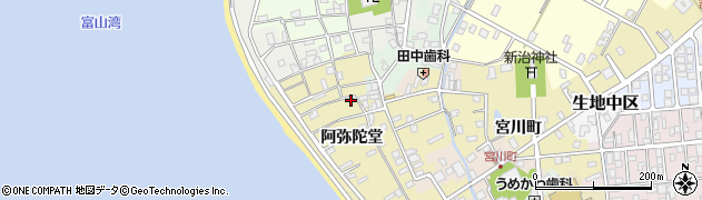 富山県黒部市生地991周辺の地図