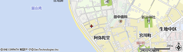 富山県黒部市生地1024周辺の地図