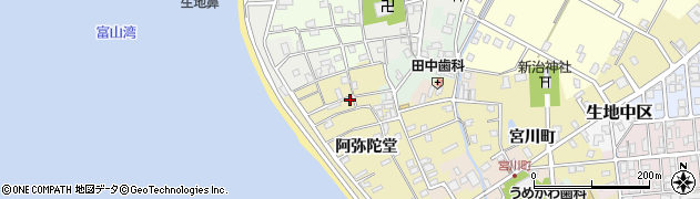 富山県黒部市生地1005周辺の地図