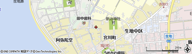 富山県黒部市生地777-3周辺の地図
