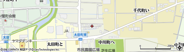 石川県羽咋市四町（と）周辺の地図