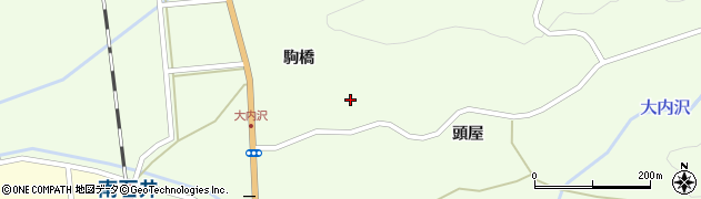 福島県矢祭町（東白川郡）下石井（寄井）周辺の地図