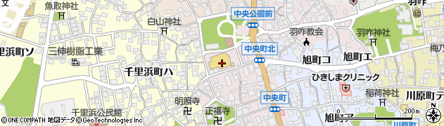 羽咋市役所　健康福祉課はくい子育てサロン周辺の地図