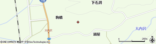 福島県東白川郡矢祭町下石井寄井19周辺の地図