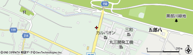 富山県黒部市沓掛3593周辺の地図