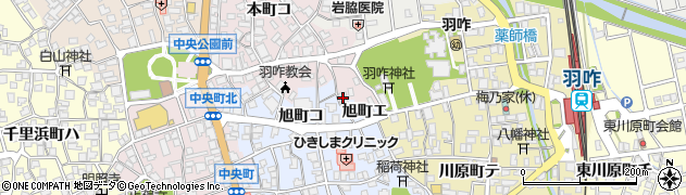 羽咋本町簡易郵便局周辺の地図