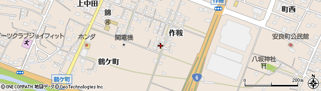 福島県いわき市錦町作鞍16周辺の地図