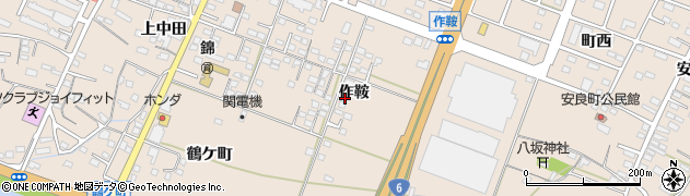 福島県いわき市錦町作鞍53周辺の地図