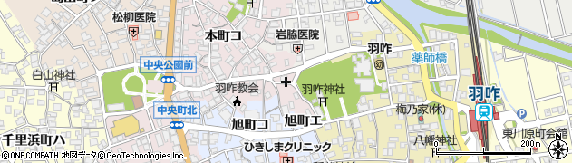 石川県羽咋市本町（エ）周辺の地図