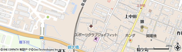 福島県いわき市錦町（落合）周辺の地図