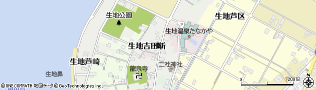 富山県黒部市生地吉田新周辺の地図