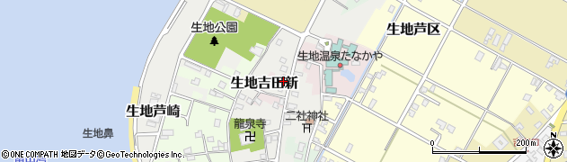 富山県黒部市生地吉田新周辺の地図