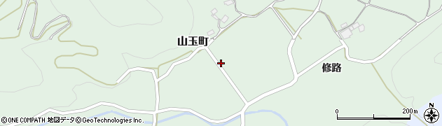 福島県いわき市山玉町（神申）周辺の地図