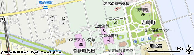 石川県羽咋市鶴多町（堂之口）周辺の地図