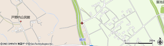 栃木県大田原市戸野内34-2周辺の地図