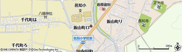石川県羽咋市飯山町ロ周辺の地図