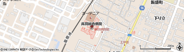 呉羽総合病院 指定介護療養型医療施設周辺の地図