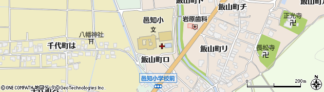 石川県羽咋市飯山町ロ20周辺の地図