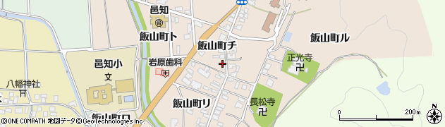 石川県羽咋市飯山町チ17周辺の地図