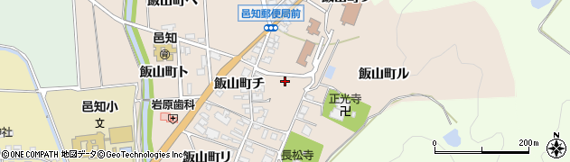 石川県羽咋市飯山町周辺の地図