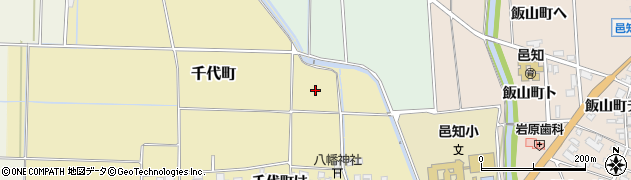 石川県羽咋市千代町周辺の地図
