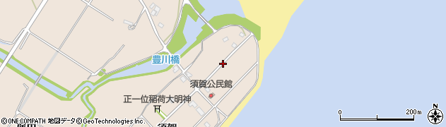 福島県いわき市錦町（須賀）周辺の地図