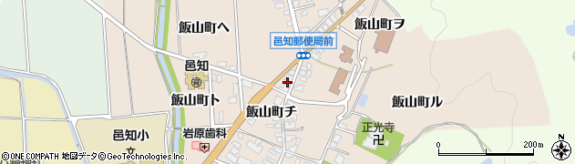 石川県羽咋市飯山町チ3周辺の地図