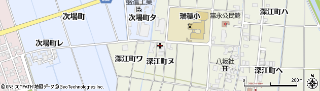 石川県羽咋市深江町（ヌ）周辺の地図