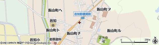 石川県羽咋市飯山町チ1周辺の地図