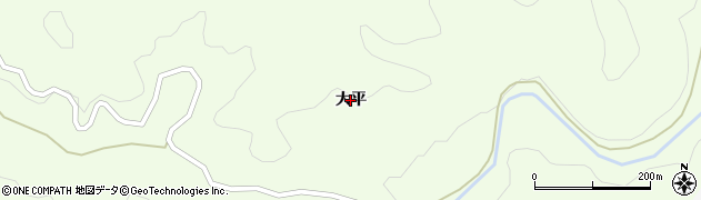 福島県塙町（東白川郡）那倉（大平）周辺の地図