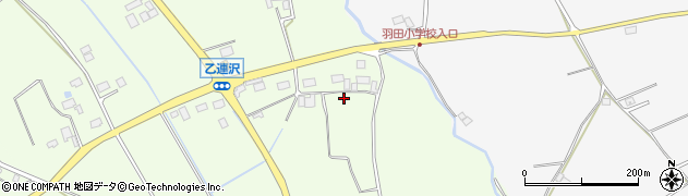 栃木県大田原市乙連沢282周辺の地図