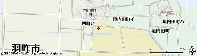 石川県羽咋市千代町ホ周辺の地図