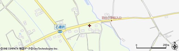 栃木県大田原市乙連沢286周辺の地図