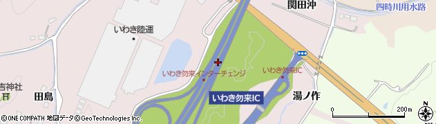 福島県いわき市三沢町（沼平）周辺の地図