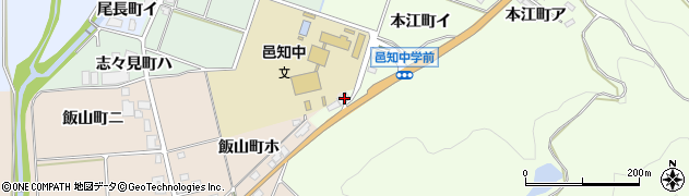 石川県羽咋市本江町イ2周辺の地図